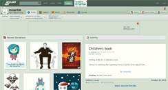 Desktop Screenshot of mosartist.deviantart.com