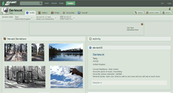 Desktop Screenshot of daviescot.deviantart.com