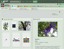 Tablet Screenshot of pamixx.deviantart.com