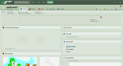 Desktop Screenshot of earthwind1.deviantart.com