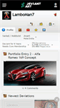 Mobile Screenshot of lamboman7.deviantart.com