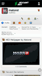Mobile Screenshot of matorel.deviantart.com