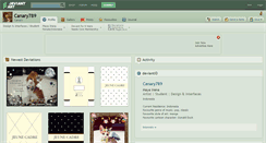 Desktop Screenshot of canary789.deviantart.com