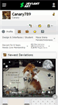 Mobile Screenshot of canary789.deviantart.com