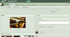 Desktop Screenshot of essentium.deviantart.com