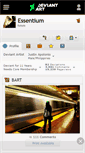 Mobile Screenshot of essentium.deviantart.com