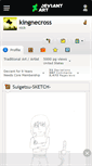 Mobile Screenshot of kingnecross.deviantart.com