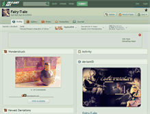 Tablet Screenshot of fairy-t-ale.deviantart.com