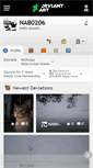 Mobile Screenshot of nab0206.deviantart.com