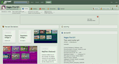 Desktop Screenshot of nagas-fire101.deviantart.com