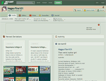 Tablet Screenshot of nagas-fire101.deviantart.com