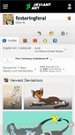 Mobile Screenshot of festeringferal.deviantart.com