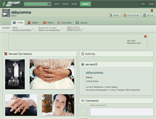 Tablet Screenshot of obbycomma.deviantart.com