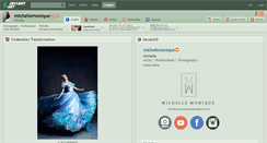 Desktop Screenshot of michellemonique.deviantart.com