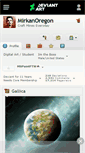 Mobile Screenshot of mirkanoregon.deviantart.com