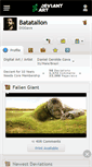 Mobile Screenshot of batatalion.deviantart.com