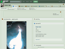 Tablet Screenshot of keen-tan.deviantart.com