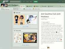 Tablet Screenshot of anti-hinasasu.deviantart.com