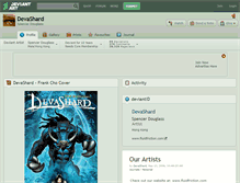 Tablet Screenshot of devashard.deviantart.com