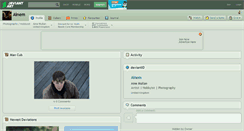 Desktop Screenshot of ainem.deviantart.com