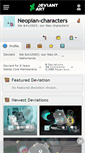 Mobile Screenshot of neopian-characters.deviantart.com
