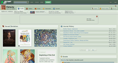 Desktop Screenshot of kiarajoy.deviantart.com