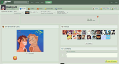 Desktop Screenshot of kissarmy10.deviantart.com
