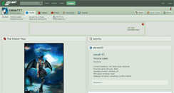 Desktop Screenshot of cocos111.deviantart.com