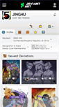 Mobile Screenshot of jinghu.deviantart.com