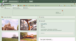 Desktop Screenshot of erdwolftvl.deviantart.com