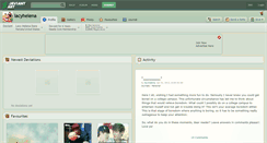 Desktop Screenshot of lacyhelena.deviantart.com