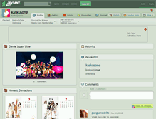 Tablet Screenshot of kaskusone.deviantart.com