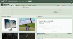 Desktop Screenshot of ben1872.deviantart.com