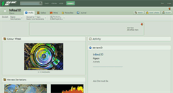 Desktop Screenshot of inreal3d.deviantart.com