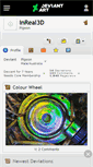 Mobile Screenshot of inreal3d.deviantart.com