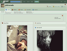 Tablet Screenshot of oldtimeradio.deviantart.com