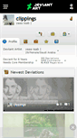 Mobile Screenshot of clippings.deviantart.com