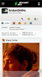 Mobile Screenshot of broken0miho.deviantart.com