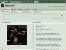 Tablet Screenshot of darkesthour55.deviantart.com