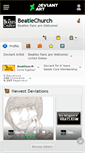 Mobile Screenshot of beatlechurch.deviantart.com