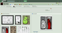 Desktop Screenshot of digi-dragon.deviantart.com