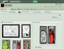 Tablet Screenshot of digi-dragon.deviantart.com