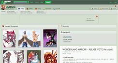 Desktop Screenshot of clubbishie.deviantart.com