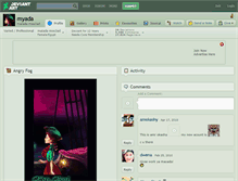 Tablet Screenshot of myada.deviantart.com