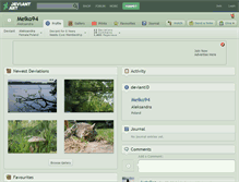 Tablet Screenshot of meiko94.deviantart.com