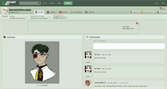 Desktop Screenshot of leavesinthewater.deviantart.com