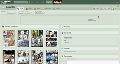 Desktop Screenshot of logancm.deviantart.com