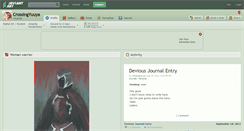 Desktop Screenshot of crossingyuuya.deviantart.com