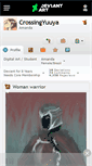 Mobile Screenshot of crossingyuuya.deviantart.com
