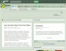 Tablet Screenshot of flakman.deviantart.com